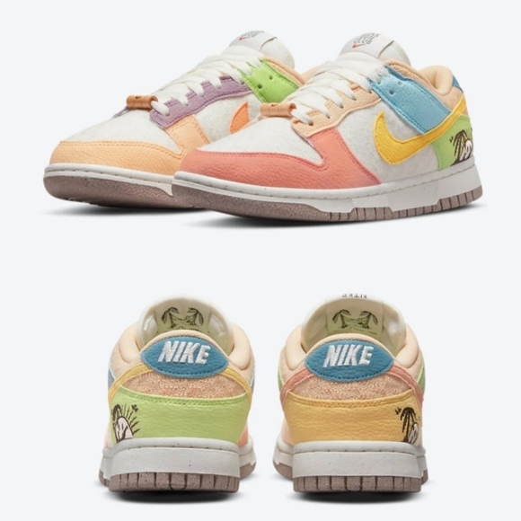 ποΈ NEW Nike Dunk Low Retro 'Sun Club Multi' Shoes - Picture 15 of 17